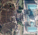GeoEye-1 image of the inauguration. Click to see enlarged image (3.42MB JPG).